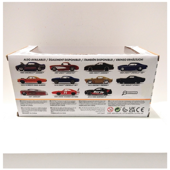 Jada / Big Time Muscle '1969 Chevrolet Camaro - EARTHSHAKER'' Diecast 1:24 Scale - Picture 6 of 6